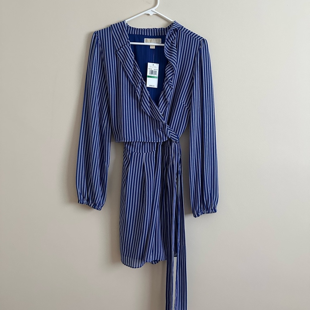 Michael Kors Long-Sleeve Romper